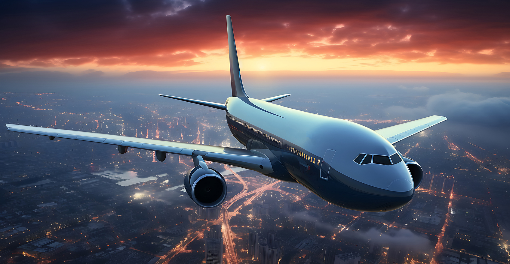 jumbo jet flying sky 1